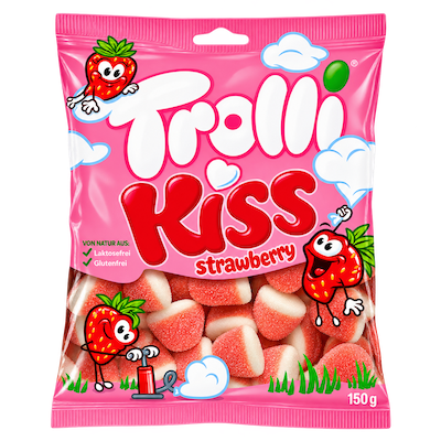 Trolli Kiss Strawberry