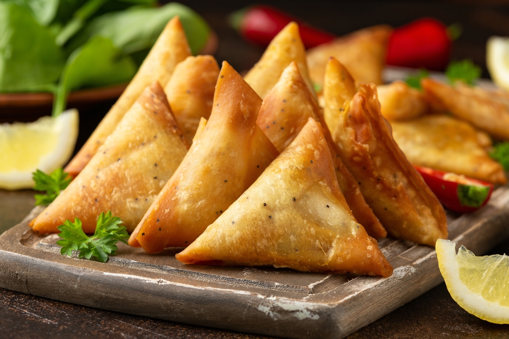 Snack Scroll Samosas